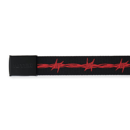 BARBWIRE BELT - PACK RED BLACK