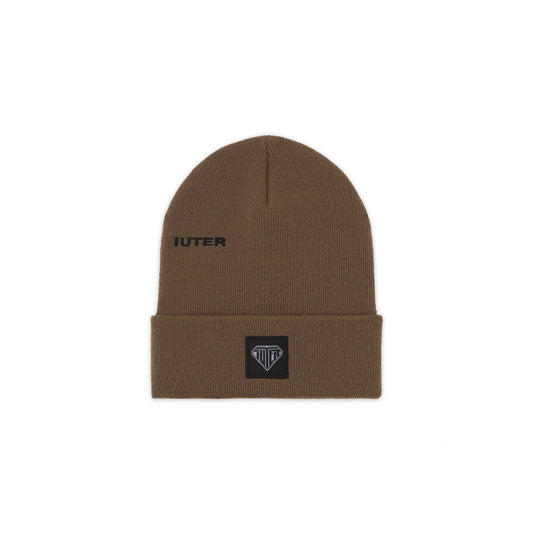 LOGO FOLD BEANIE EARTH