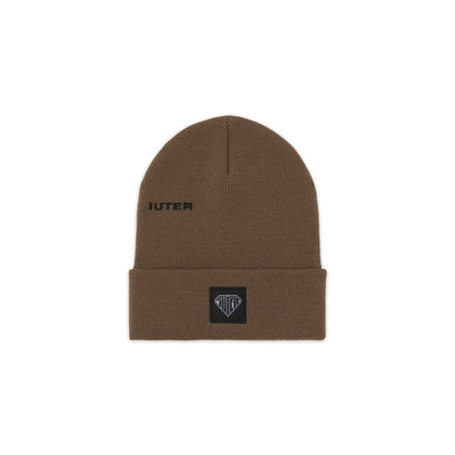 LOGO FOLD BEANIE EARTH