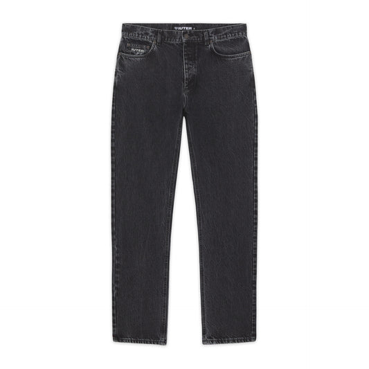REGULAR DENIM PANTS DARK GREY