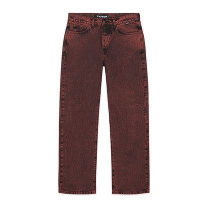 Loose Denim Pants Brick