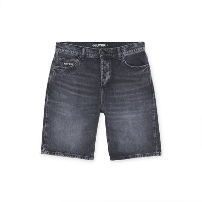REGULAR DENIM SHORTS BLACKTR