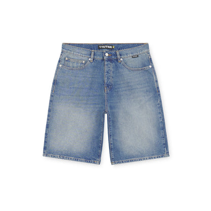 LOOSE DENIM SHORTS MEDIUMBLUE