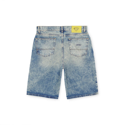 BAGGY DENIM SHORTS BLUEACIDTR
