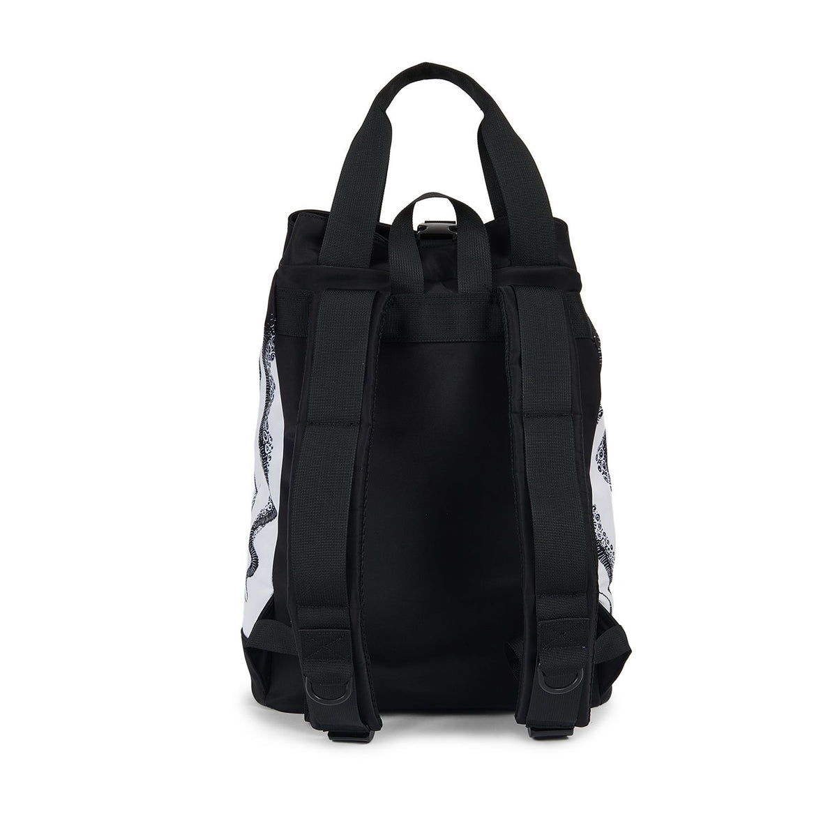 OCTOPUS BACKPACK BLACK WHITE