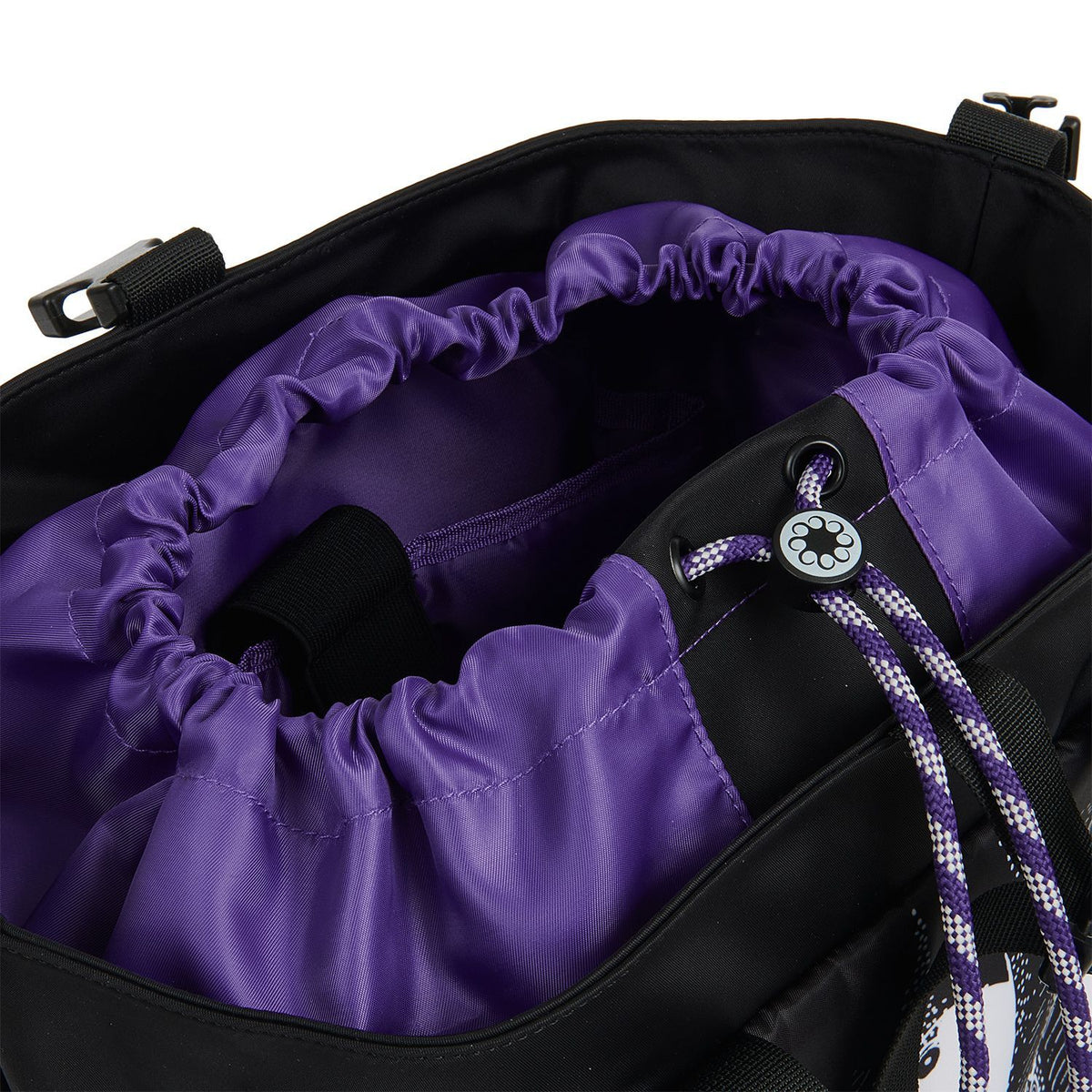 OCTOPUS BACKPACK BLACK WHITE