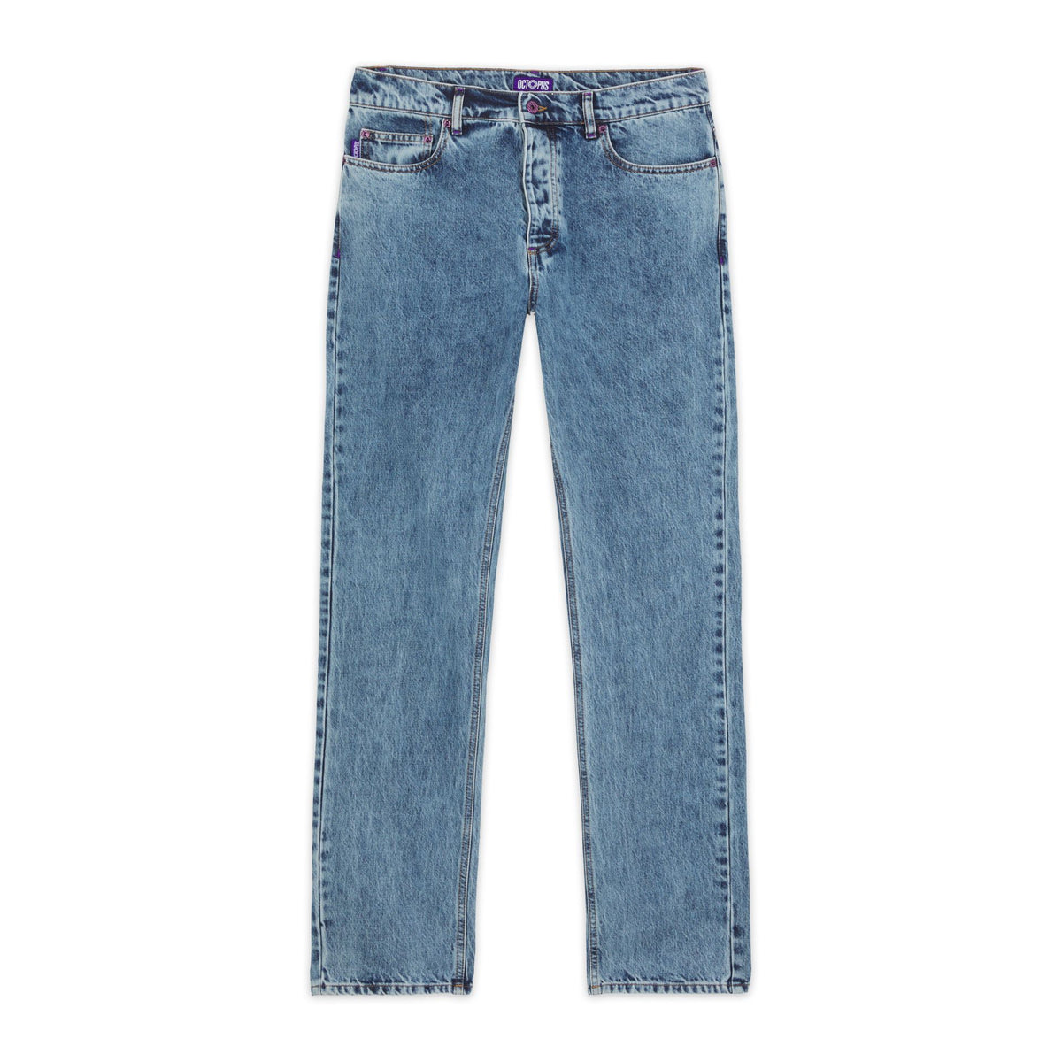 OCTOPUS POCKET REG DENIM BLUE BLEACH