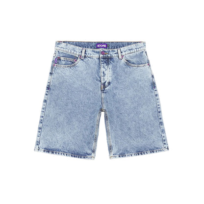 OCTOPUS POCKET REG SHORTS BLUE BLEACH