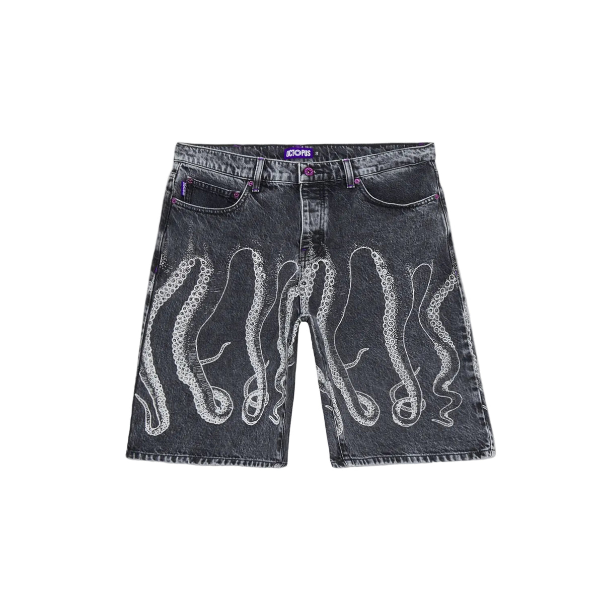 OCTOPUS OUTLINE LOOSE SHORTS DARKGREY