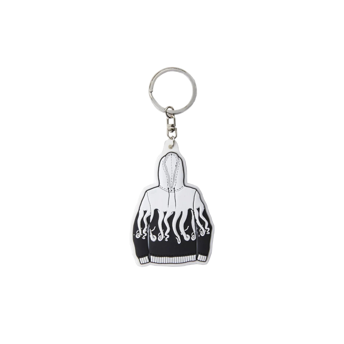 OCTOPUS HOODIE ORIGINAL KEYCHAIN BLACKWHITE