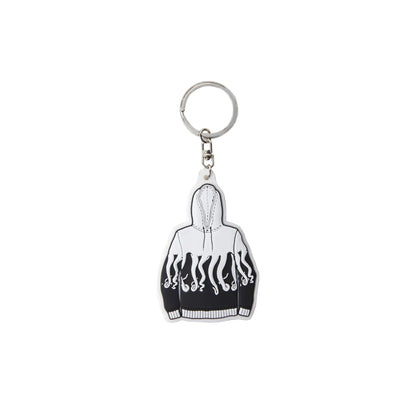 OCTOPUS HOODIE ORIGINAL KEYCHAIN BLACKWHITE