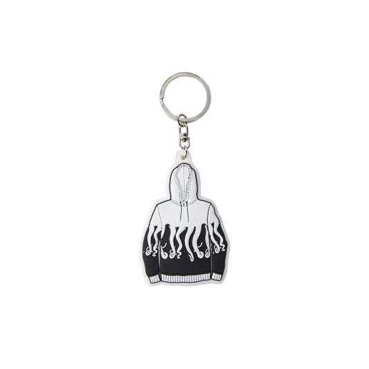 OCTOPUS HOODIE ORIGINAL KEYCHAIN BLACKWHITE
