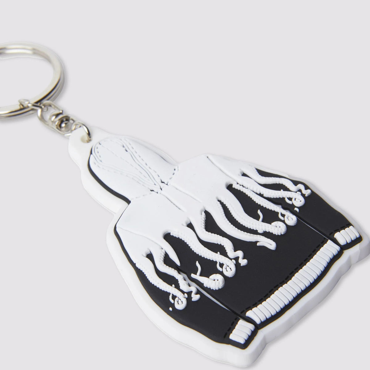 OCTOPUS HOODIE ORIGINAL KEYCHAIN BLACKWHITE