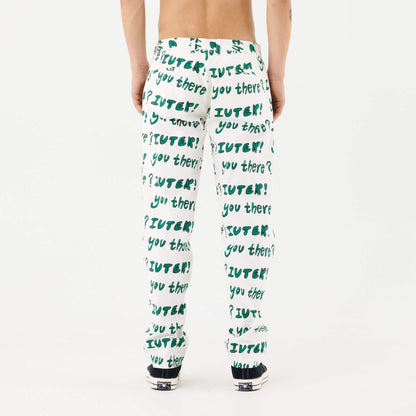 U THERE PANTS WHITE IUTER €60.0