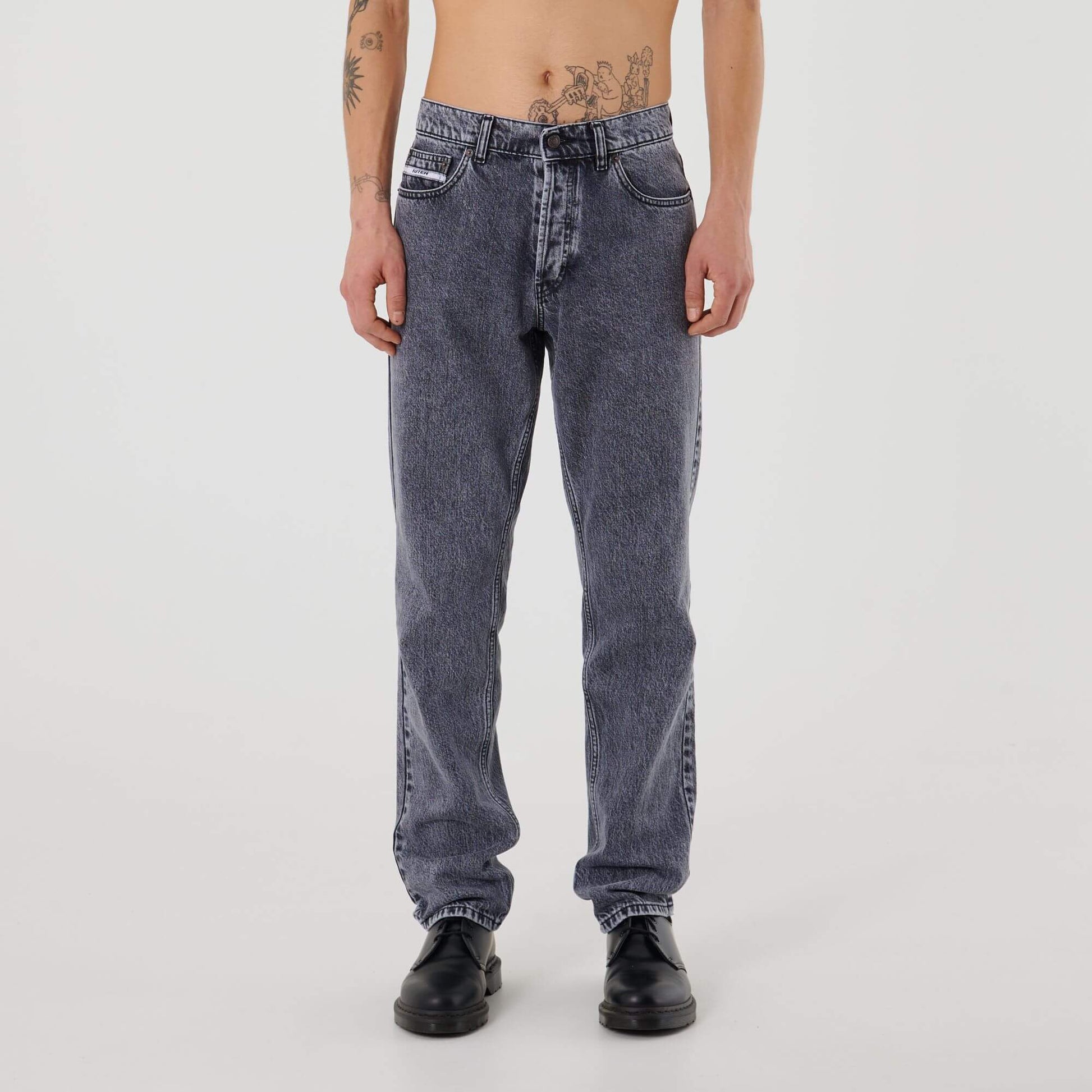 SLIM DENIM GREY BLEACH IUTER €50.0