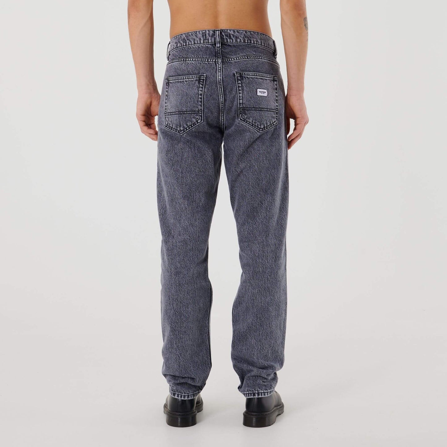 SLIM DENIM GREY BLEACH IUTER €50.0