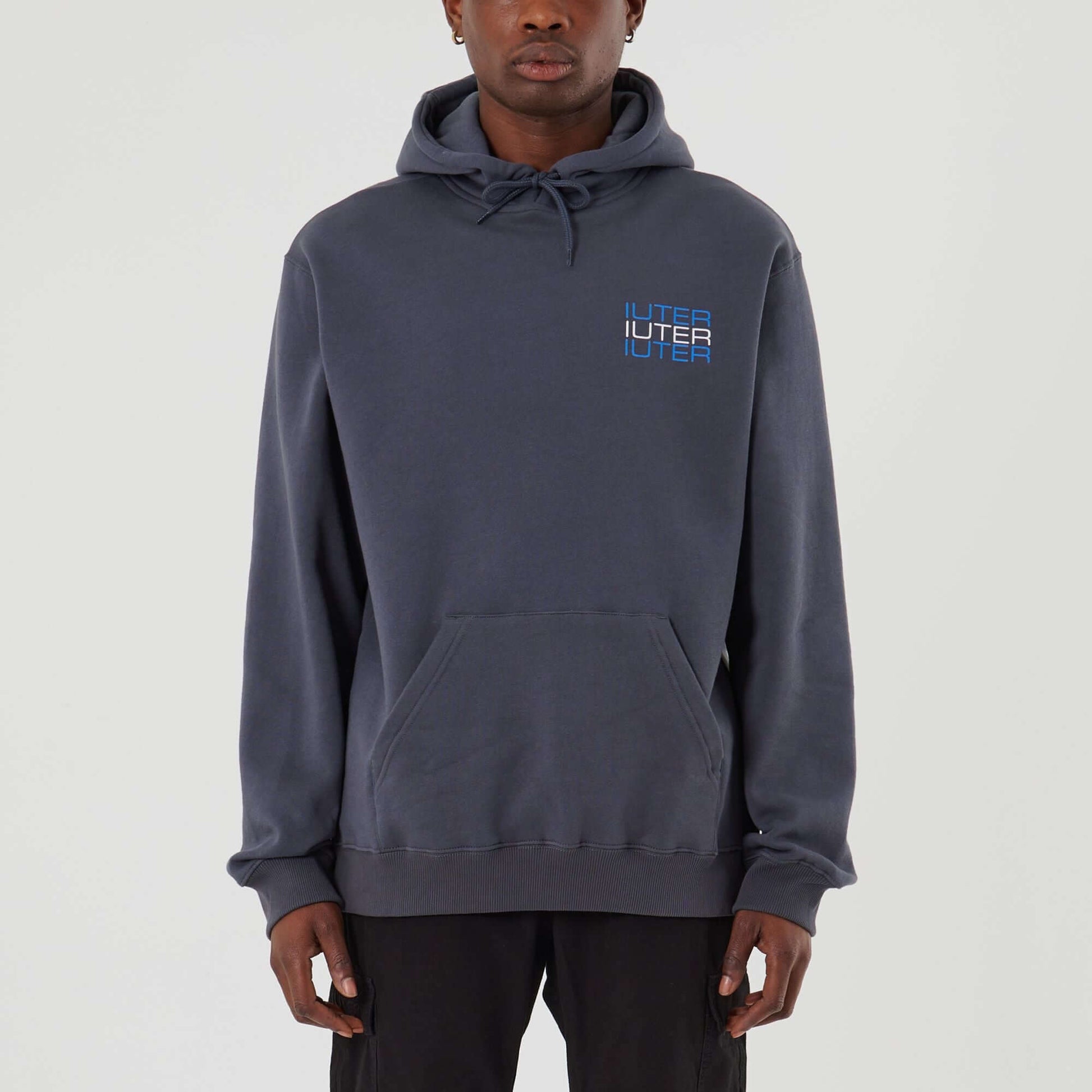SPINE SKULLS HOODIE ASPHALT IUTER €99.0