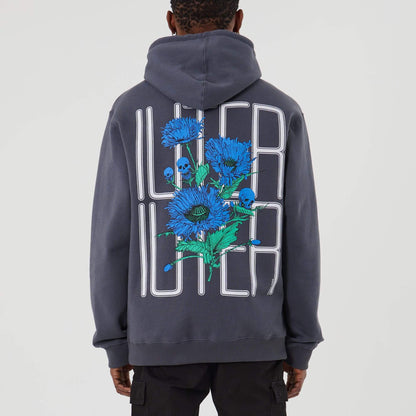 SPINE SKULLS HOODIE ASPHALT IUTER €99.0