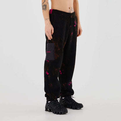 TIE DYE FUR PANT BLACK IUTER €130.0