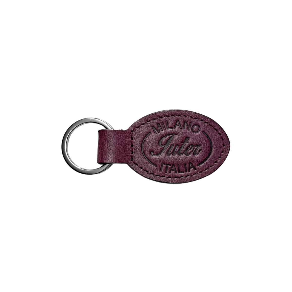 MILANO LEATHER KEYCHAIN PURPLE