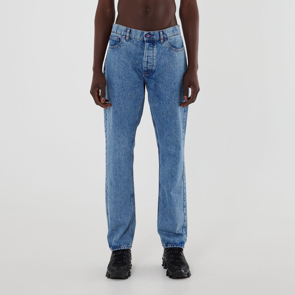 OCTOPUS POCKETS REG DENIM BLUE BLEAC