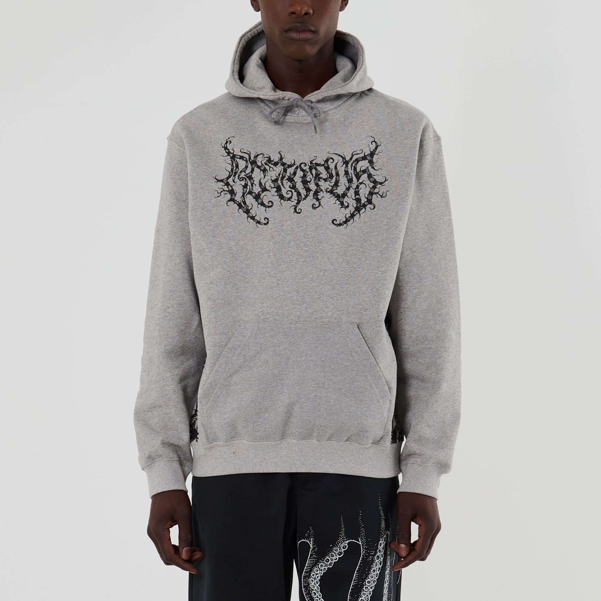 ROOTS LOGO HOODIE LIGHT GREY OCTOPUS €99.0