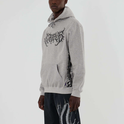 ROOTS LOGO HOODIE LIGHT GREY OCTOPUS €99.0