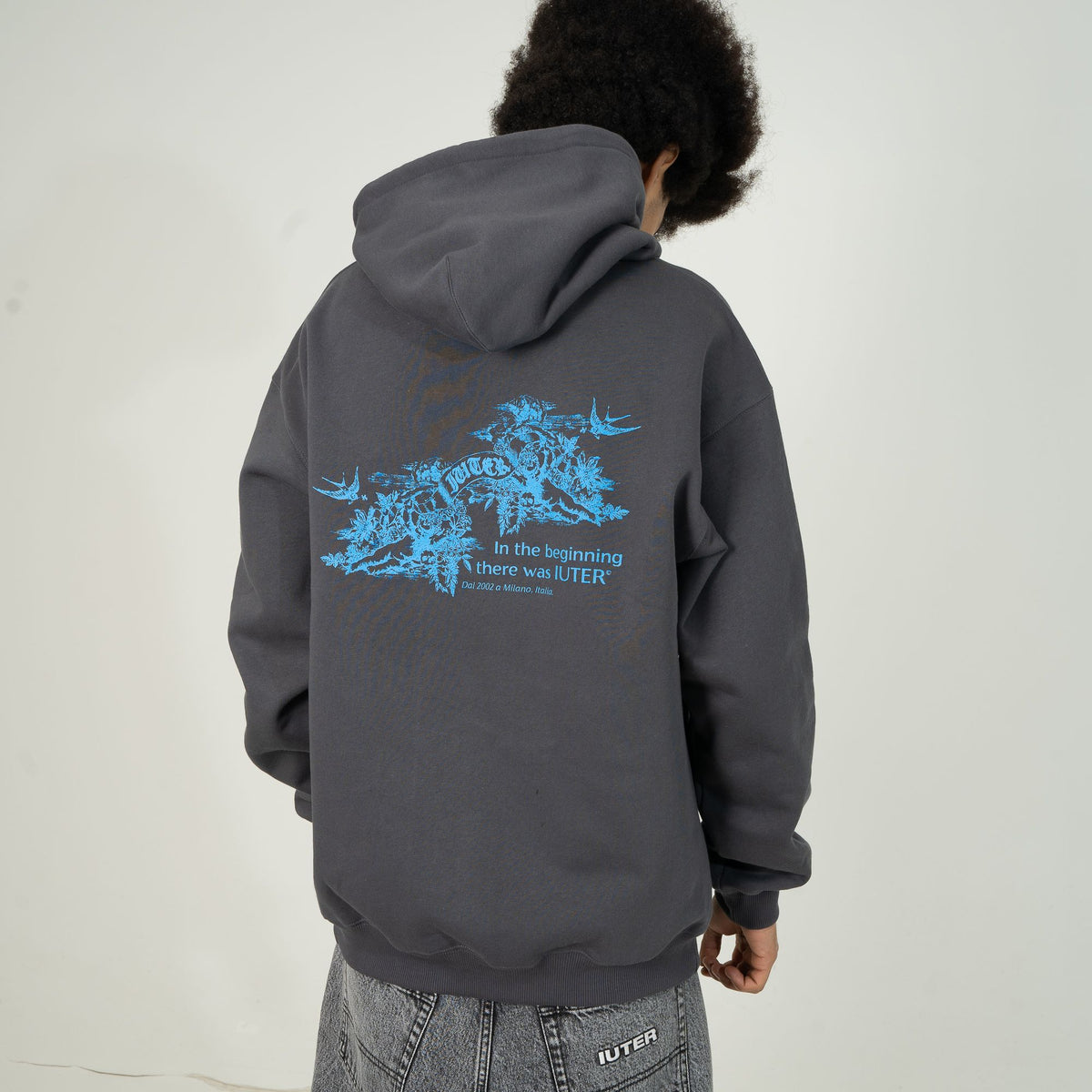 PARADISE HOODIE ASPHALT