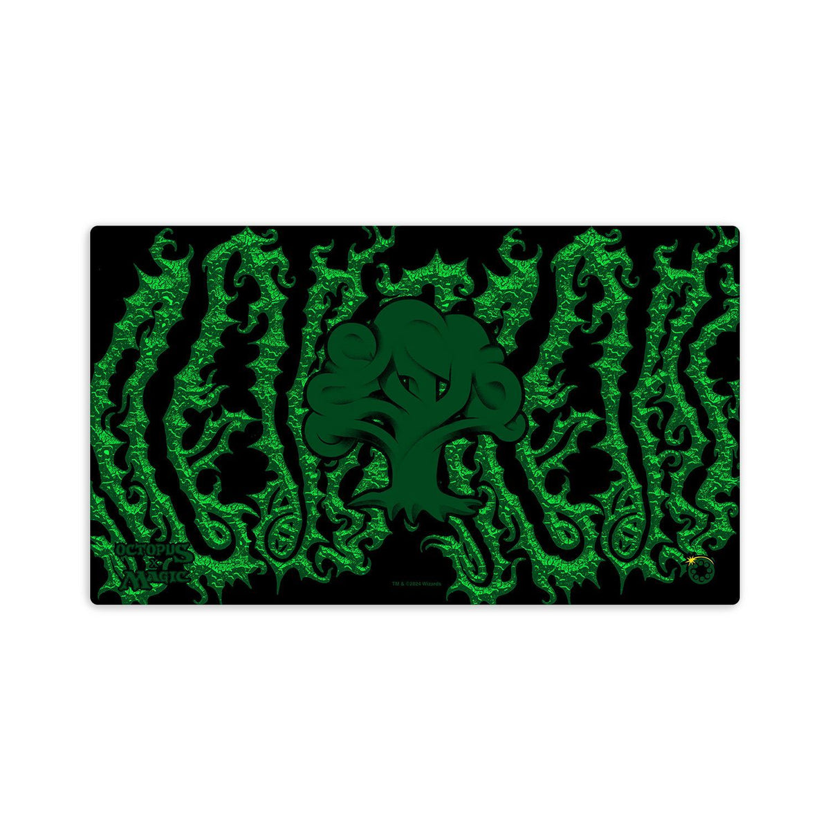 MAGIC: THE GATHERING OCTOPUS FOREST PLAYMAT BLACK