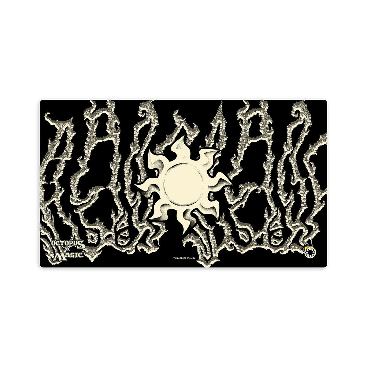 MAGIC: THE GATHERING OCTOPUS PLAINS PLAYMAT BLACK