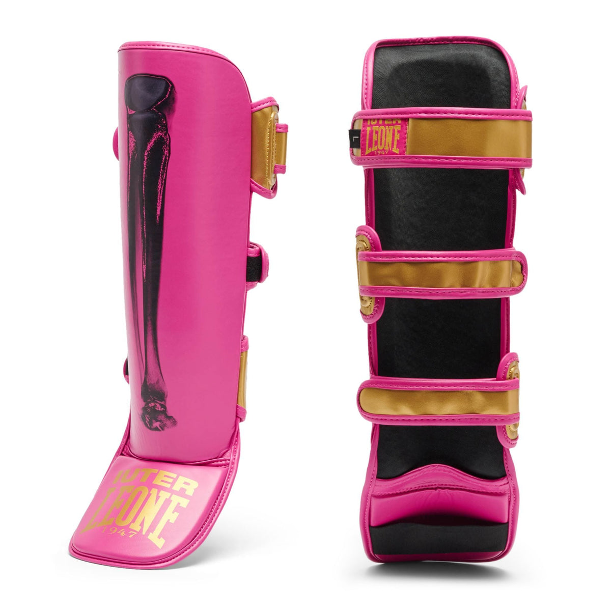 LEONE X IUTER SHINGUARDS  FUXIA