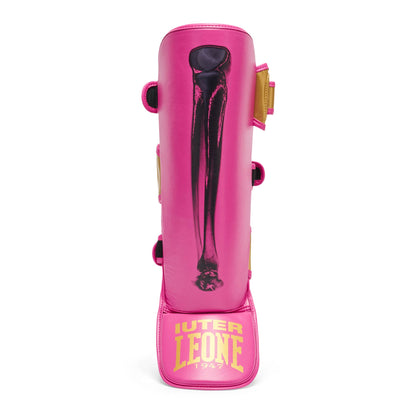 LEONE X IUTER SHINGUARDS  FUXIA