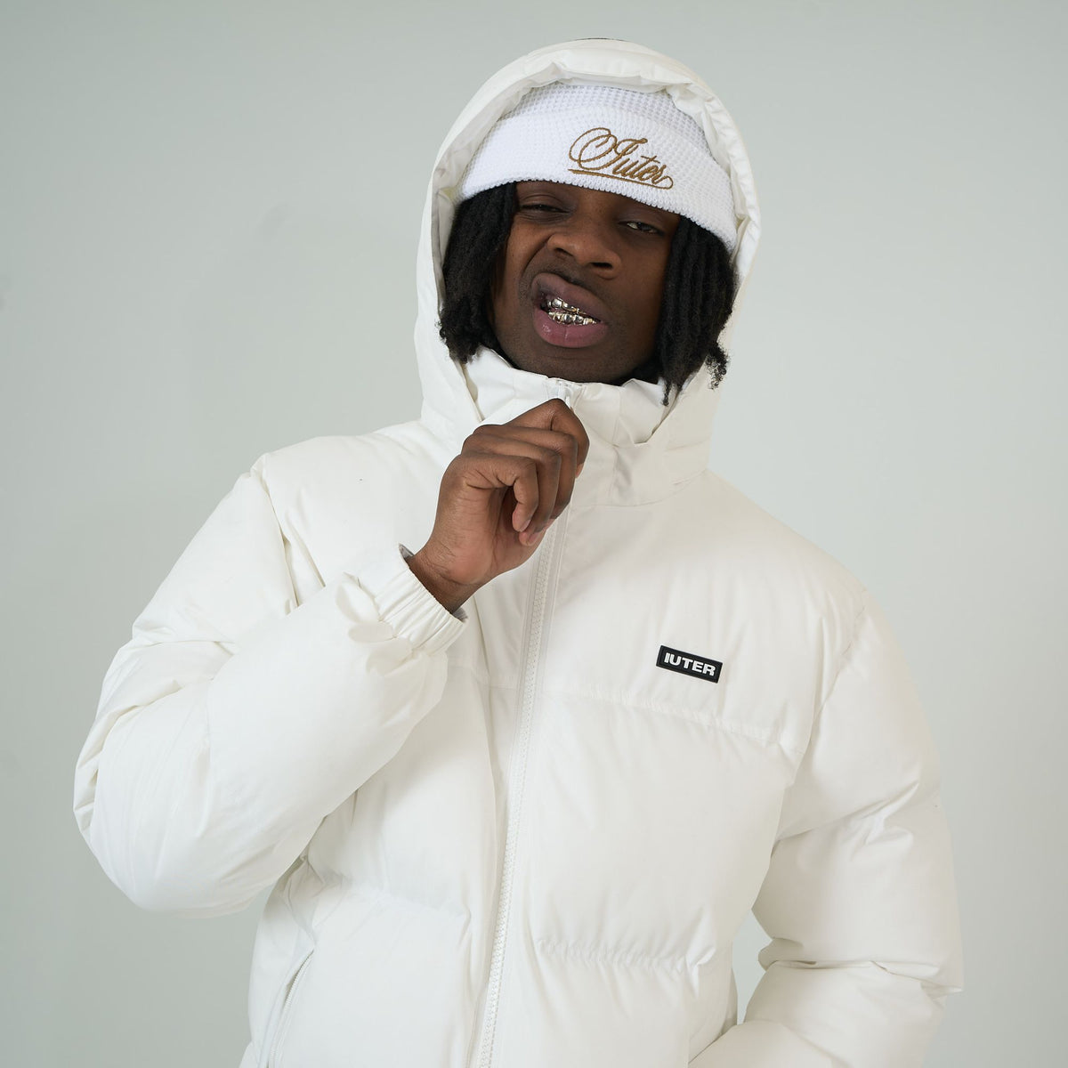 IUTER PUFF JACKET WHITE