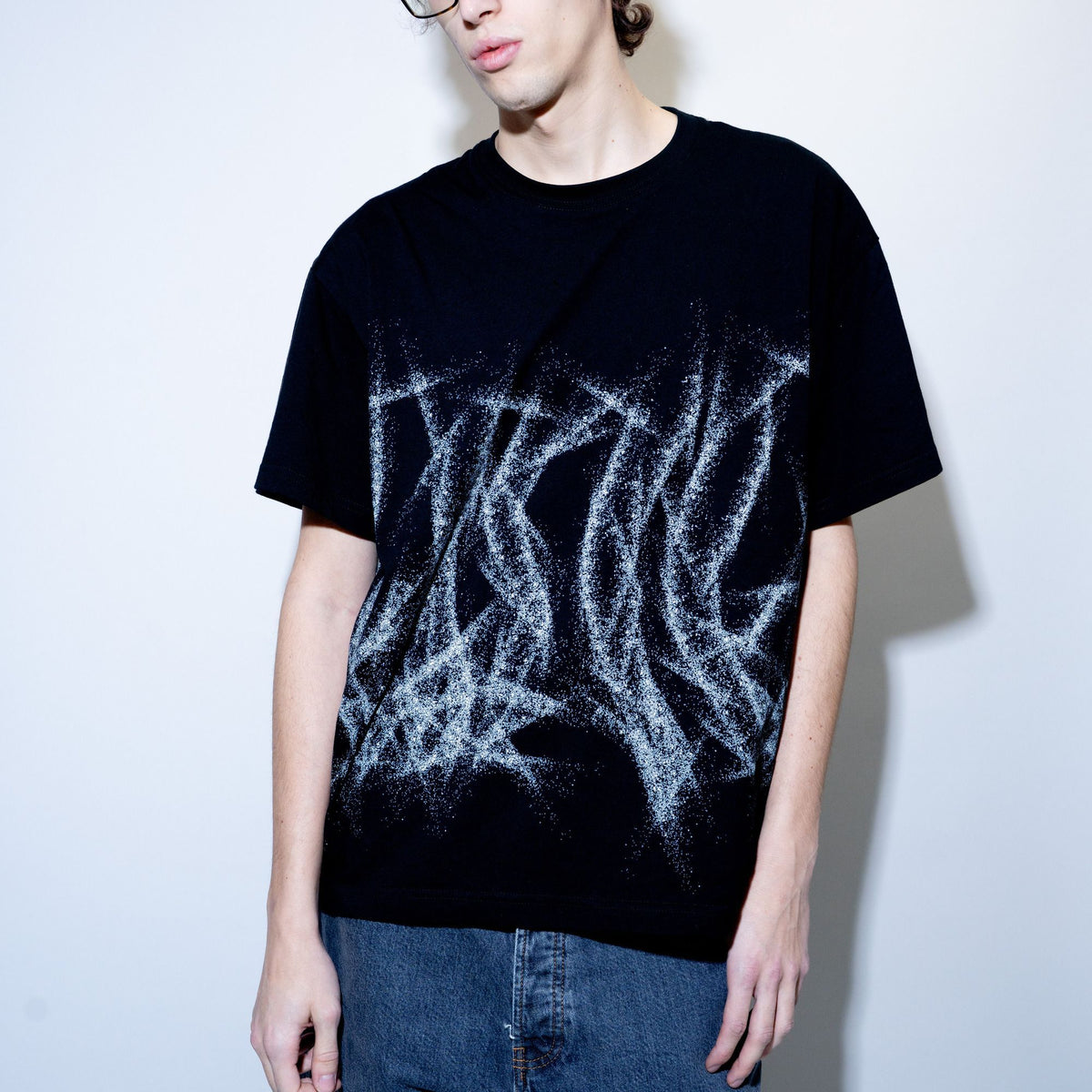 OCTOPUS FUTURISM TEE BLACK
