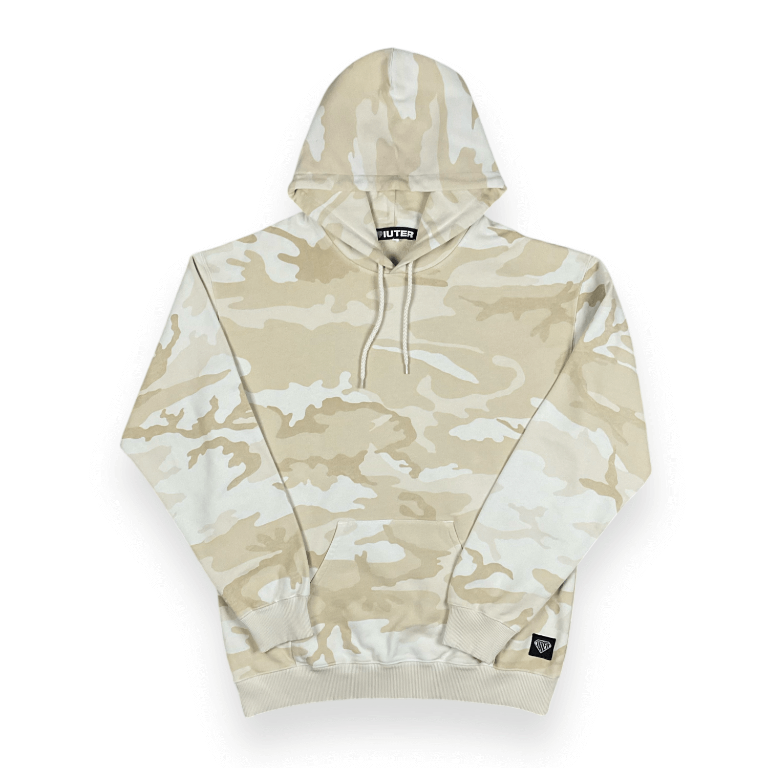 ALLOVER HOODIE REGULAR CAMO BROWN IUTER €40.0