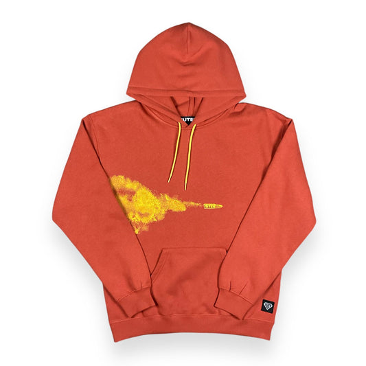 PRINTED HOODIE REGULAR BULLET BRICK