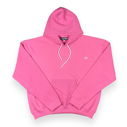 MINI LOGO HOODIE REGULAR PINK