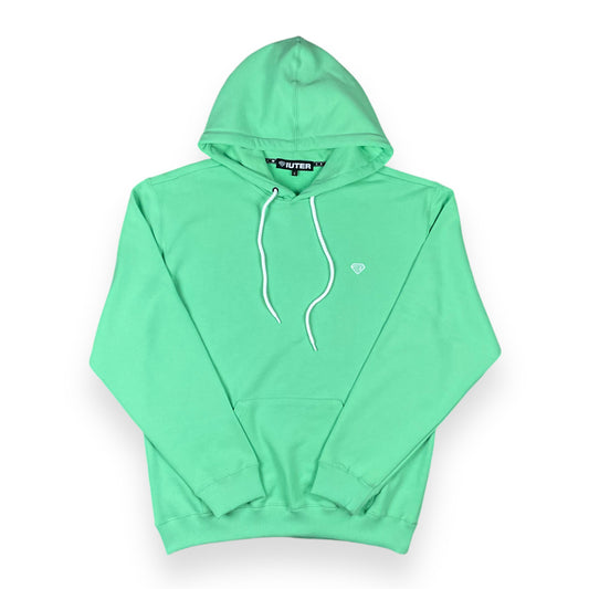 MINI LOGO HOODIE LOOSE UNBRUSHED MINT
