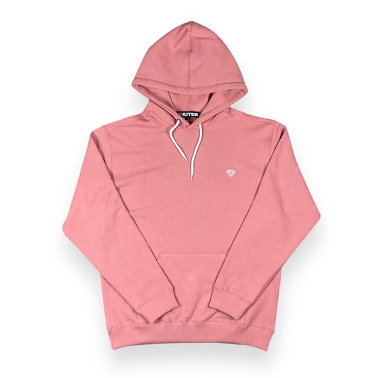 MINI LOGO HOODIE LOOSE UNBRUSHED ASHROSES
