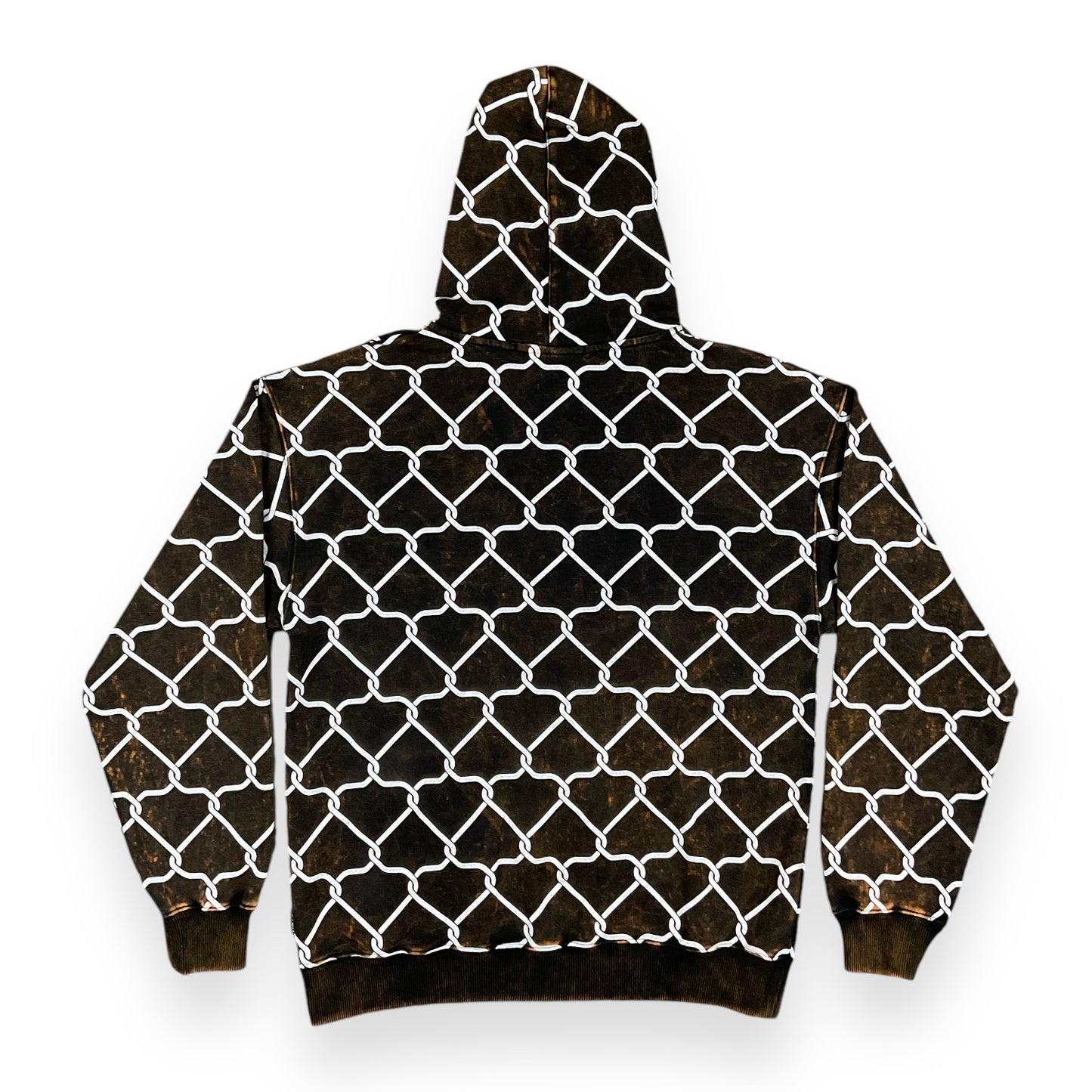 ALLOVER HOODIE LOOSE DYED NETMARBLE