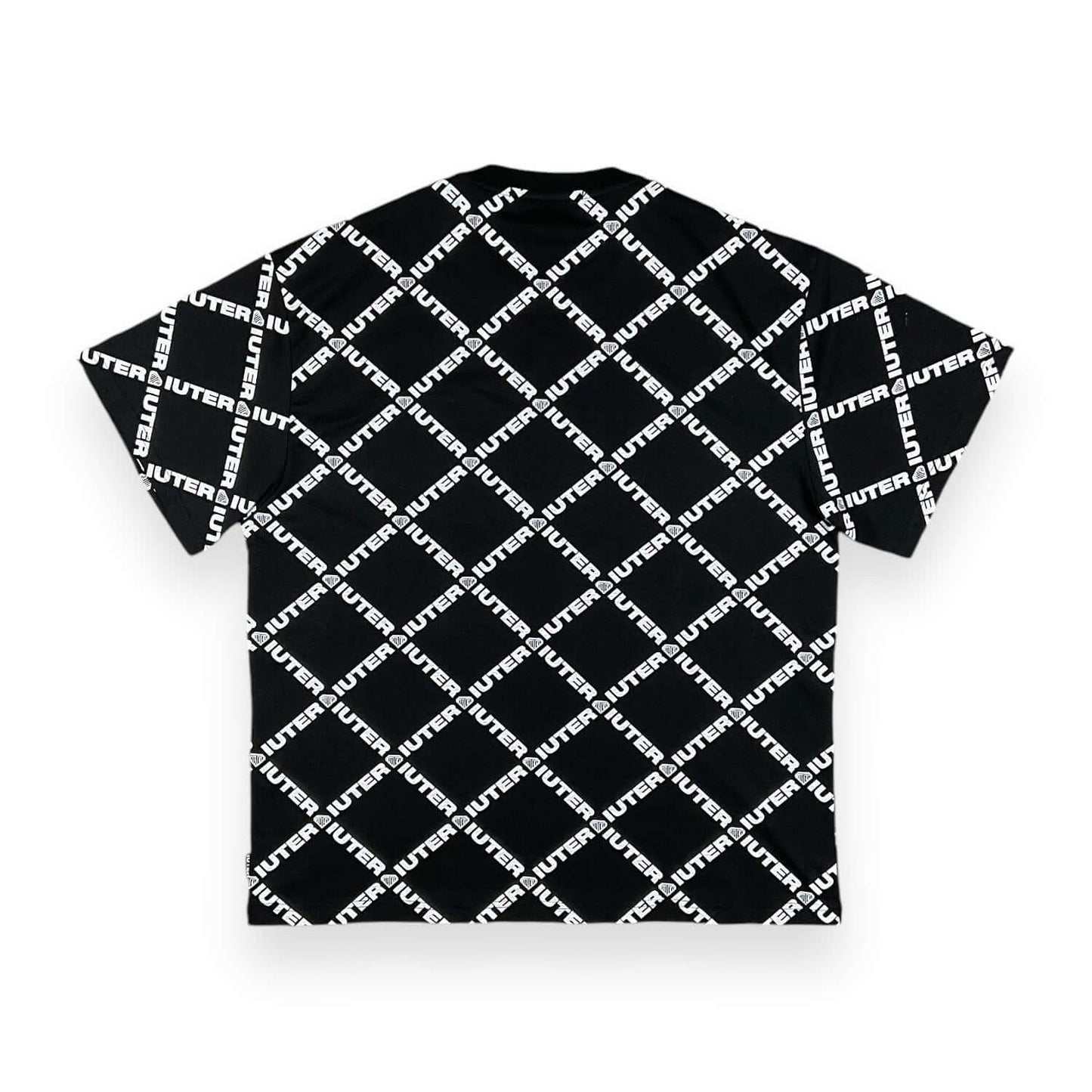 ALLOVER T-SHIRT LOOSE DIAMONDWHITE BLACK IUTER €18.0