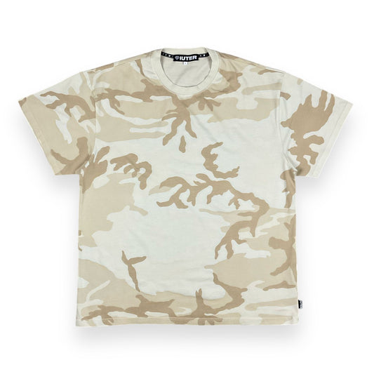ALLOVER REGULAR T-SHIRT CAMO BROWN