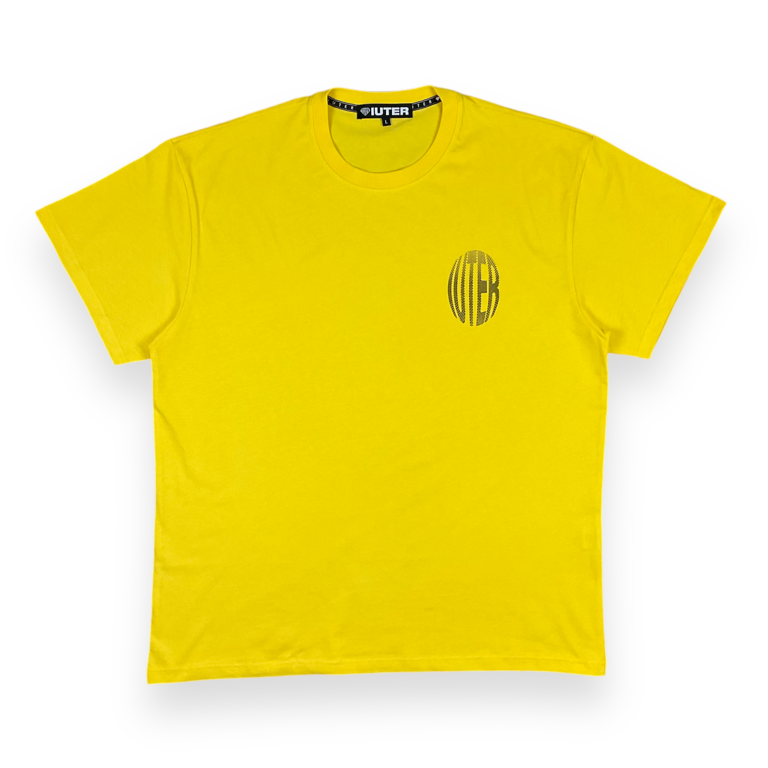 PRINTED T-SHIRT REGULAR LCD DARK YELLO IUTER €17.0
