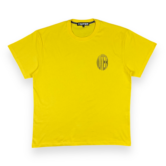 PRINTED T-SHIRT REGULAR LCD DARK YELLO IUTER €17.0