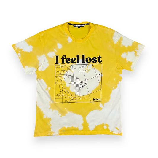 PRINTED T-SHIRT REGULAR LOST YELLOW IUTER €17.0