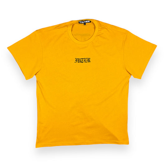 PRINTED REGULAR T-SHIRT NOONE DARK YELLO