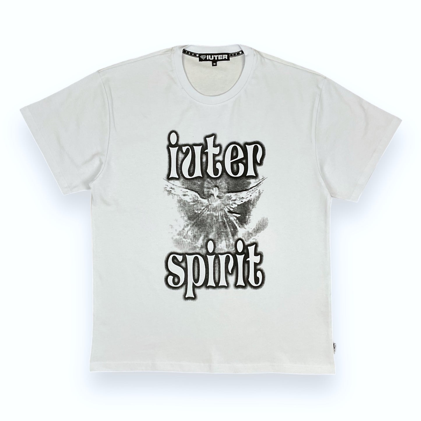 PRINTED T-SHIRT REGULAR SPIRIT WHITE