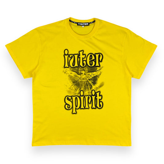 PRINTED REGULAR T-SHIRT SPIRIT YELLOW