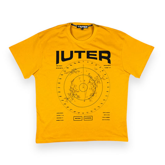 PRINTED T-SHIRT LOOSE RADAR DARKYELLOW
