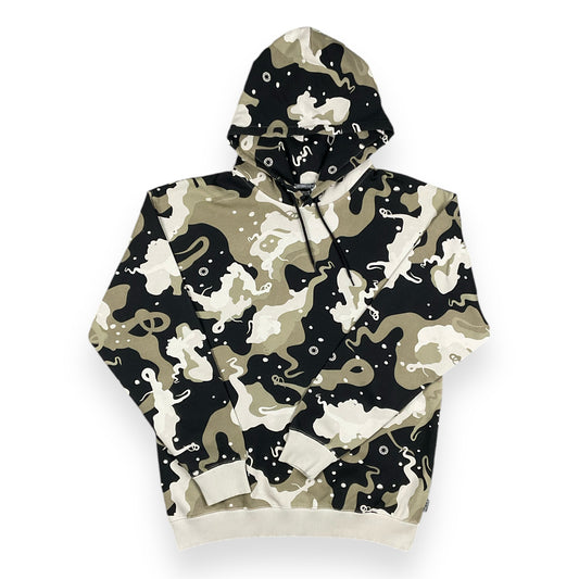 ALLOVER HOODIE REGULAR CAMOBLACK ICE